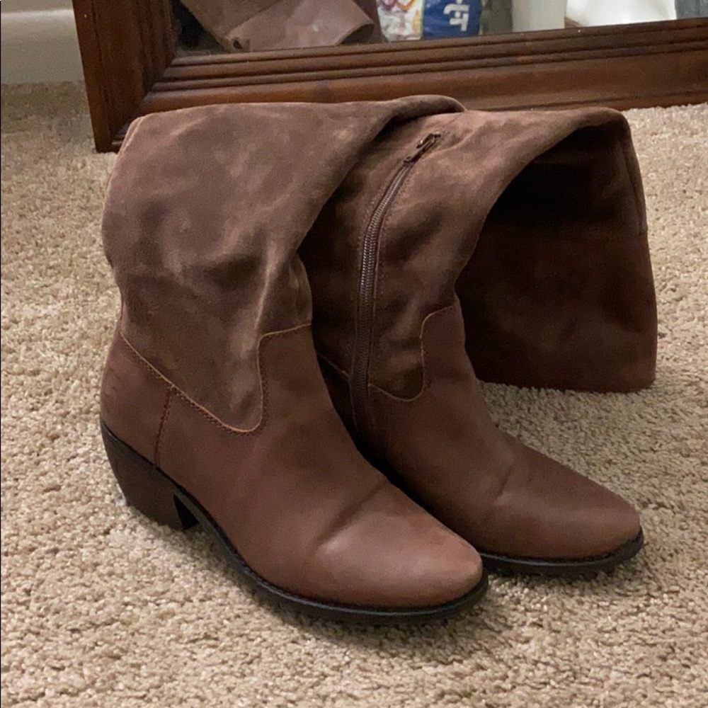 Lucky brand over the knee boots